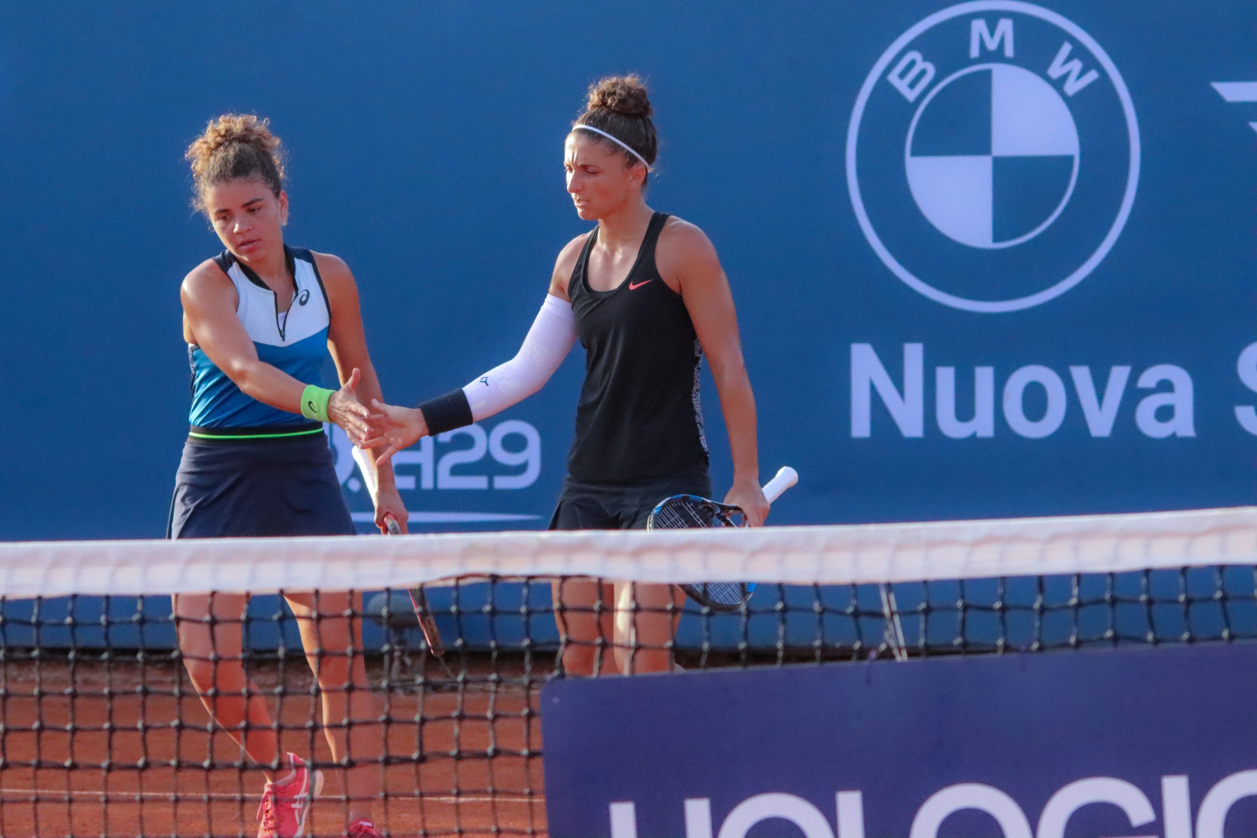 Errani and Paolini advance in doubles: "We like to play together